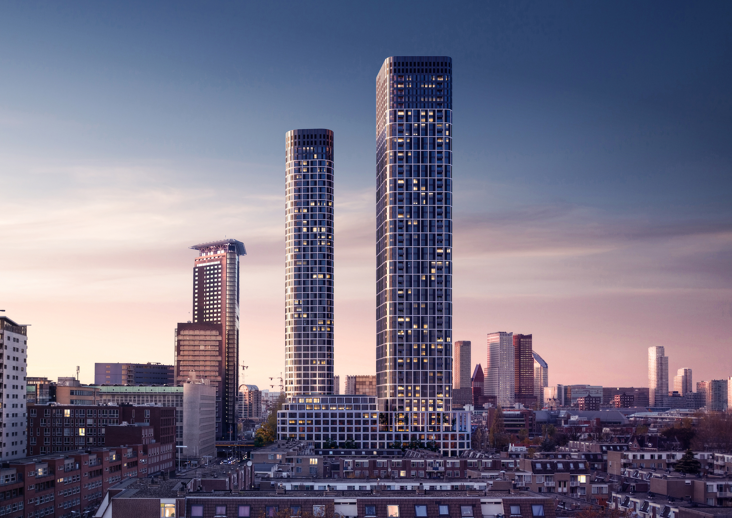 Mecanoo's residential towers reach new heights in The Hague - Vimarsana News